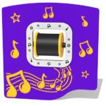 Melody Wheel Musical Panel
