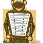 Monkey Chimes Musical Panel