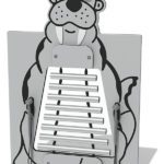 Walrus Chimes Musical Panel