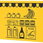 Grocers Shelves Play Panel